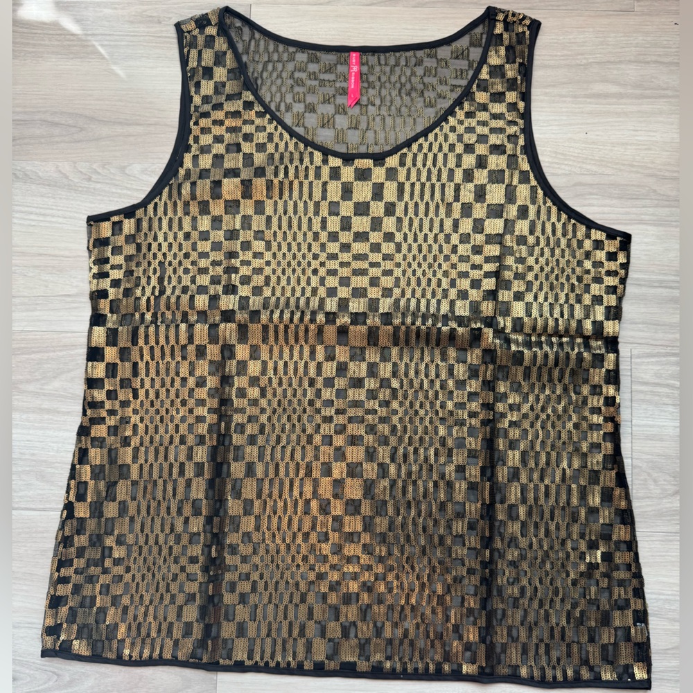Ruby Ribbon Studio Sequin Tank